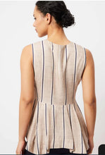 Load image into Gallery viewer, Once Was - Grace Linen Vest in Stripe