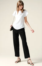 Load image into Gallery viewer, Sacha Drake - Analia Loose-Fit V-Neck Cap Sleeve Blouse Top In White