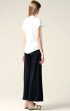 Load image into Gallery viewer, Sacha Drake - Analia Loose-Fit V-Neck Cap Sleeve Blouse Top In White