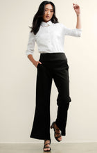 Load image into Gallery viewer, Sacha Drake - Classic Fit and Flare Wide Leg Trouser in Black