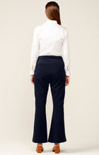 Load image into Gallery viewer, Sacha Drake - Classic Fit and Flare Wide Leg Trouser in Navy