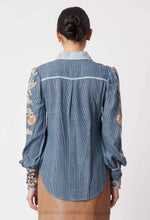 Load image into Gallery viewer, Once Was - Tallitha Linen Shirt  (Como Flower)
