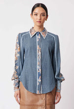 Load image into Gallery viewer, Once Was - Tallitha Linen Shirt  (Como Flower)