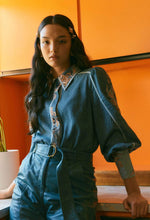 Load image into Gallery viewer, Once Was - Tallitha Linen Shirt  (Como Flower)