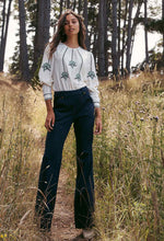 Load image into Gallery viewer, Once Was - Outland Faux Suede Flared Leg Pant