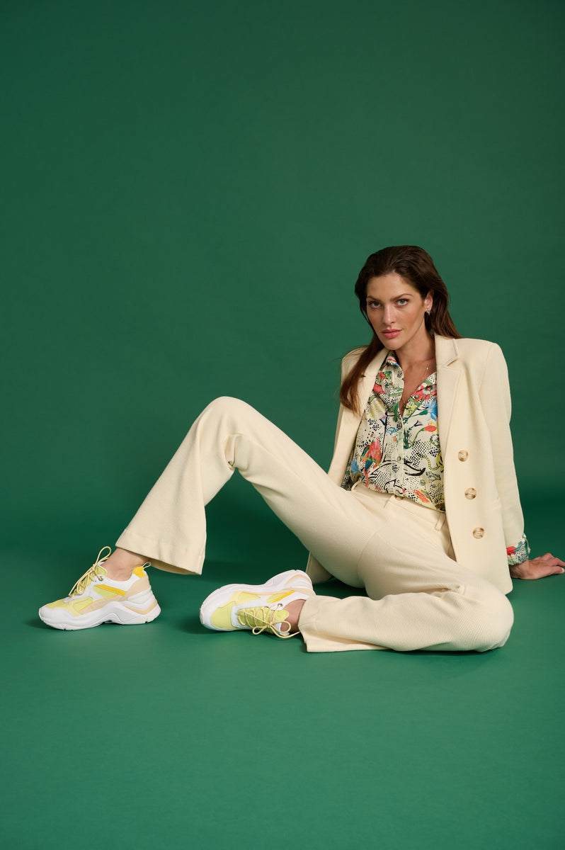 Green sales summer blazer