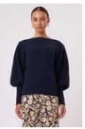 Load image into Gallery viewer, Once Was - Haven Wool / Viscose Blend Sweater in Midnight