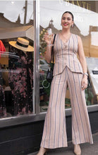 Load image into Gallery viewer, Once Was - Grace Linen Pants in Stripe