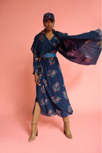 Load image into Gallery viewer, POM - Leah mythical bird blue
