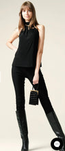 Load image into Gallery viewer, Sacha Drake - Neck Tie Top (Black)
