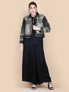 Anannasa - Kali Cropped Jacket (Black)