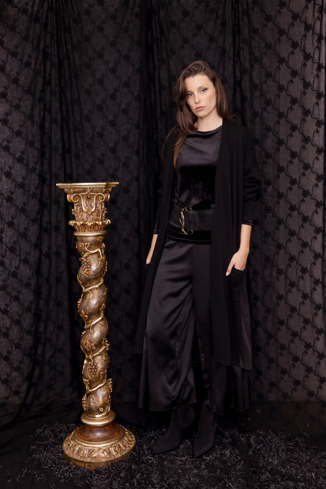 M.A.Dainty - Dipper Cardigan Black