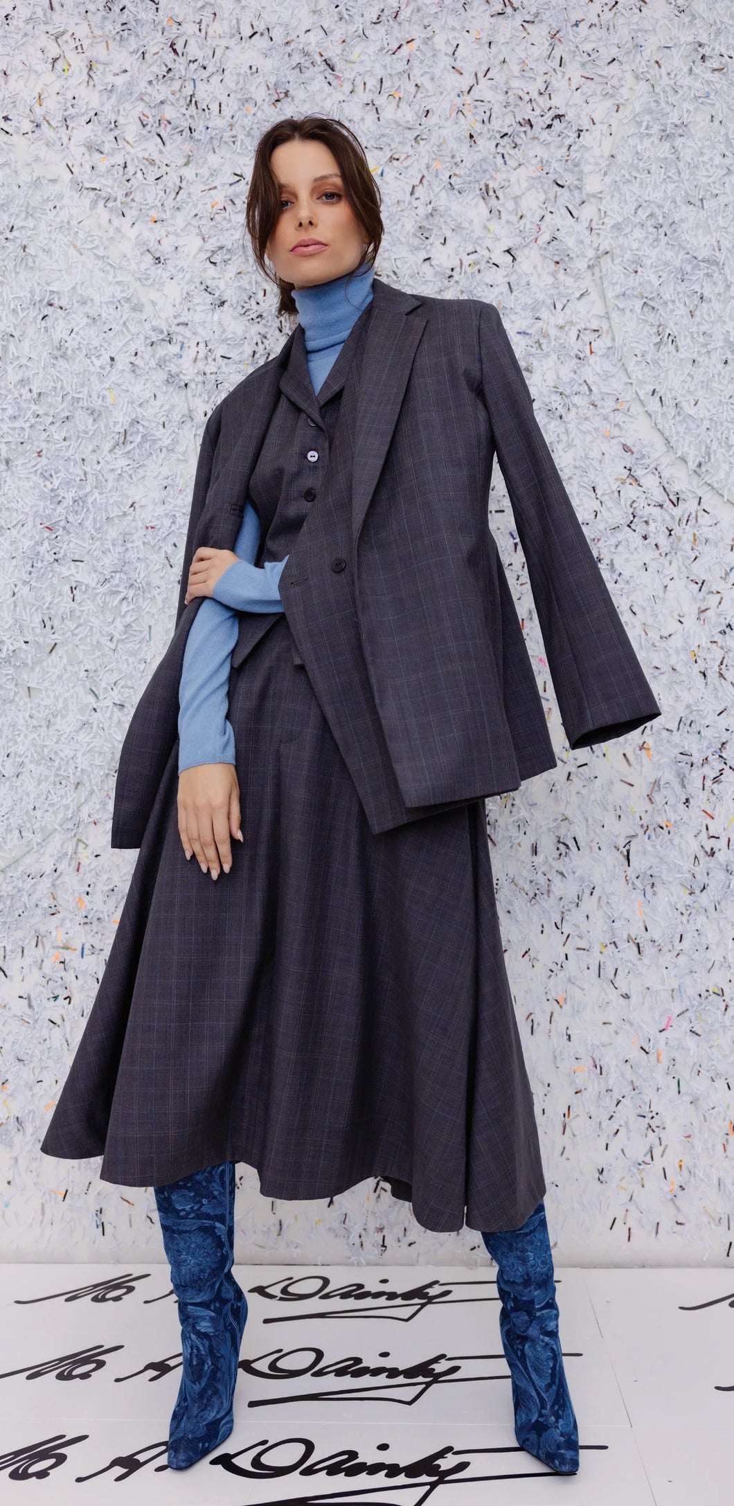 M.A.Dainty - Seesaw Jacket (Grey Check)