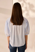 Load image into Gallery viewer, Lania the Label - Capri Shirt (pinstriped)
