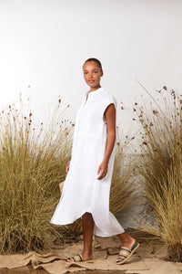 M.A Dainty - Bobby Pin Dress (White)
