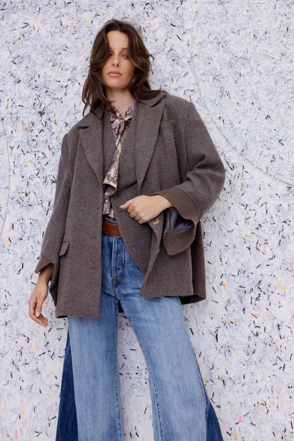 M.A Dainty - Bagsy Jacket Denim Tweed