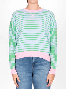 Bridge & Lord - Stripe Pullover (Baby Pink Combo)