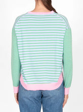 Load image into Gallery viewer, Bridge &amp; Lord - Stripe Pullover (Baby Pink Combo)
