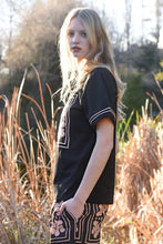 Load image into Gallery viewer, Coop by Trelise Cooper - Branches of Beauty T-Shirt (Black)
