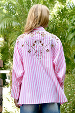 Load image into Gallery viewer, COOP by Trelise Cooper - Cut to the Chase Shirt (Pink &amp; White)
