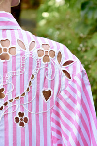 COOP by Trelise Cooper - Cut to the Chase Shirt (Pink & White)