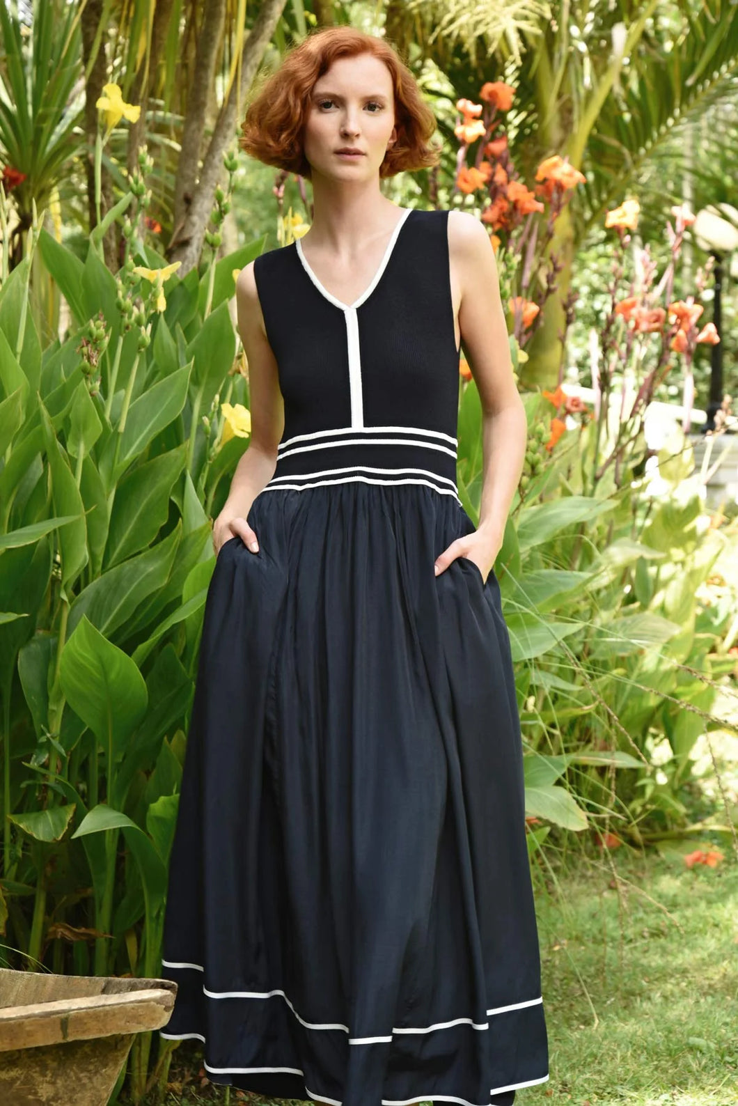 Coop by Trelise Cooper - Draw the Line Dress (Navy)