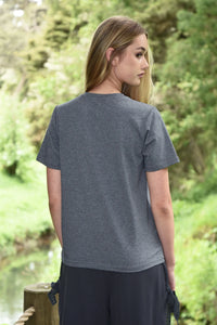 Coop by Trelise Cooper - GO WITH THE BOW T-Shirt (Grey)