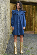 Load image into Gallery viewer, Coop by Trelise Cooper - Ruffle 'N' Roll Dress (Indigo)
