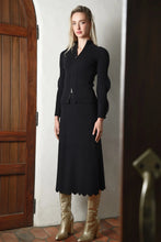 Load image into Gallery viewer, COOP by Trelise Cooper - Zip and Ripple Cardigan (Black)
