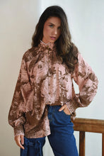 Load image into Gallery viewer, Coop by Trelise Cooper - High Society Blouse (Pink &amp; Brown)
