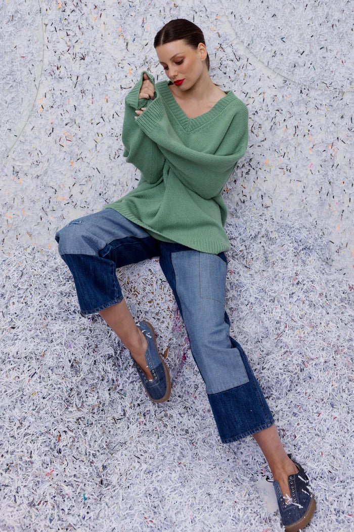 M.A Dainty - Cradle Knit (Green Apple)
