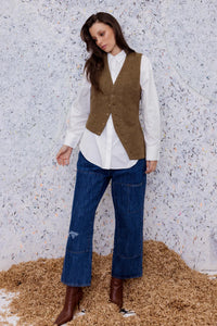 M.A Dainty - Bobby Pin Shirt (white)