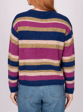 Load image into Gallery viewer, Bridge and Lord - ALPACA MULTI STRIPE JUMPER
