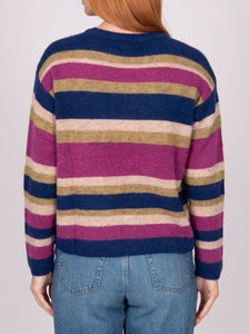 Bridge and Lord - ALPACA MULTI STRIPE JUMPER