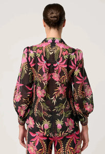 ONCE WAS - 
ELYSIAN SILK COTTON SHIRT (ANTHOS LOTOS)