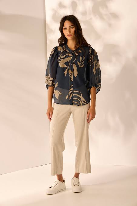Lania the Label - Chino shirt (steel)