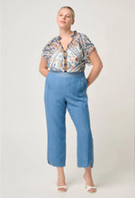 Load image into Gallery viewer, Once Was - ASTRA TENCEL HIGH WAIST PANT IN BLUE ASH

