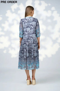 Loobie Story - STEVIE MIDI DRESS (Indigo) LS3054