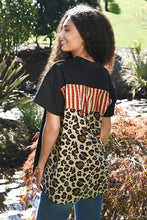 Load image into Gallery viewer, Curate by Trelise Cooper - Mix + Match T Shirt in Leopard print
