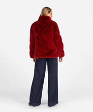 Load image into Gallery viewer, Ibana -  Cyntilla Red Bomb Jacket
