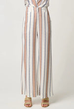 Load image into Gallery viewer, Once Was - Dynasty Linen Viscose Pant in Cayman Stripe
