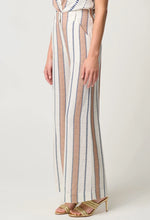 Load image into Gallery viewer, Once Was - Dynasty Linen Viscose Pant in Cayman Stripe
