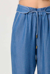 Once Was - Amoya Tencel Jogger in Indigo