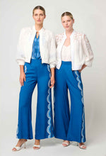 Load image into Gallery viewer, Once Was - Lamia Tencel Lace Detail Bomber (Ivory)
