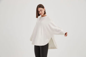 Tirelli - Exposed Seam Knit (Ivory)