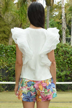 Load image into Gallery viewer, Coop - On the Ruffle Top (White)
