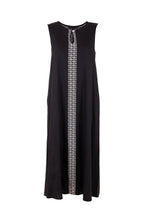 Load image into Gallery viewer, Peruzzi - Long Linen Dress (Black)
