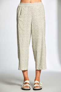 Peruzzi - Tech Print Slouch Pant (Sand)