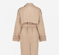 Load image into Gallery viewer, Ibana - Calesta Leather Trench Coat (Beige)
