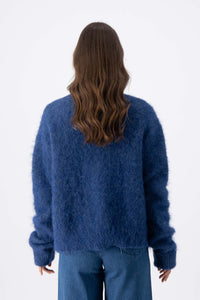 Olga De Polga - In Transit Cardigan in Alpaca (NAVY)